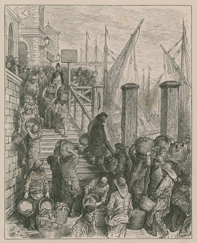 Billingsgate door Gustave Dore